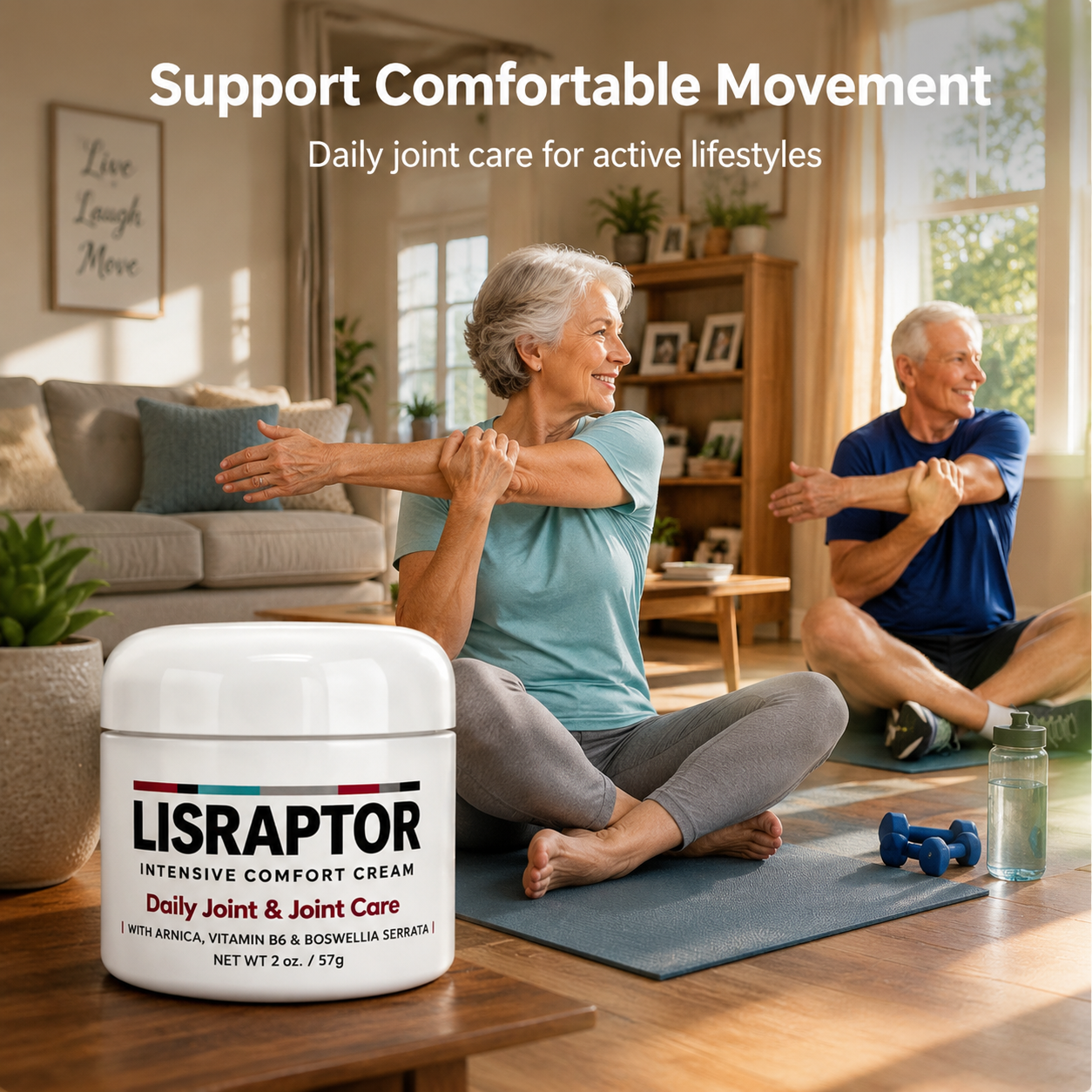 LISRAPTOR®  🧑‍⚕️✅Pain-ReIief Bone HeaIing Cream US (SpeciaIIy or older adults)
