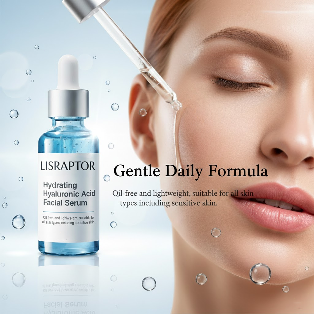 LISRAPTOR® Hydrating Hyaluronic Acid Facial Serum