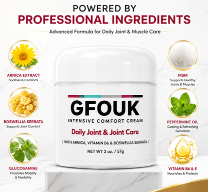 GFOUK®  🧑‍⚕️✅Pain-ReIief Bone HeaIing Cream US (SpeciaIIy or older adults)