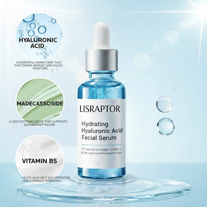 LISRAPTOR® Hydrating Hyaluronic Acid Facial Serum
