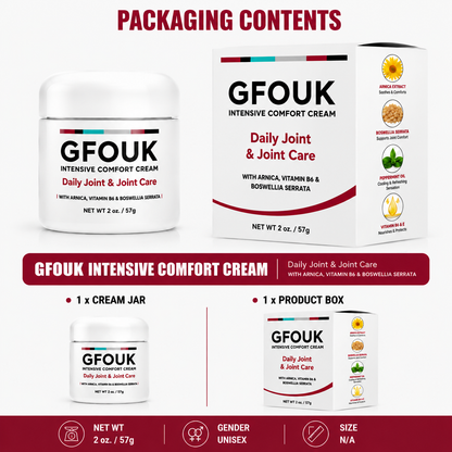 GFOUK®  🧑‍⚕️✅Pain-ReIief Bone HeaIing Cream US (For older adults)