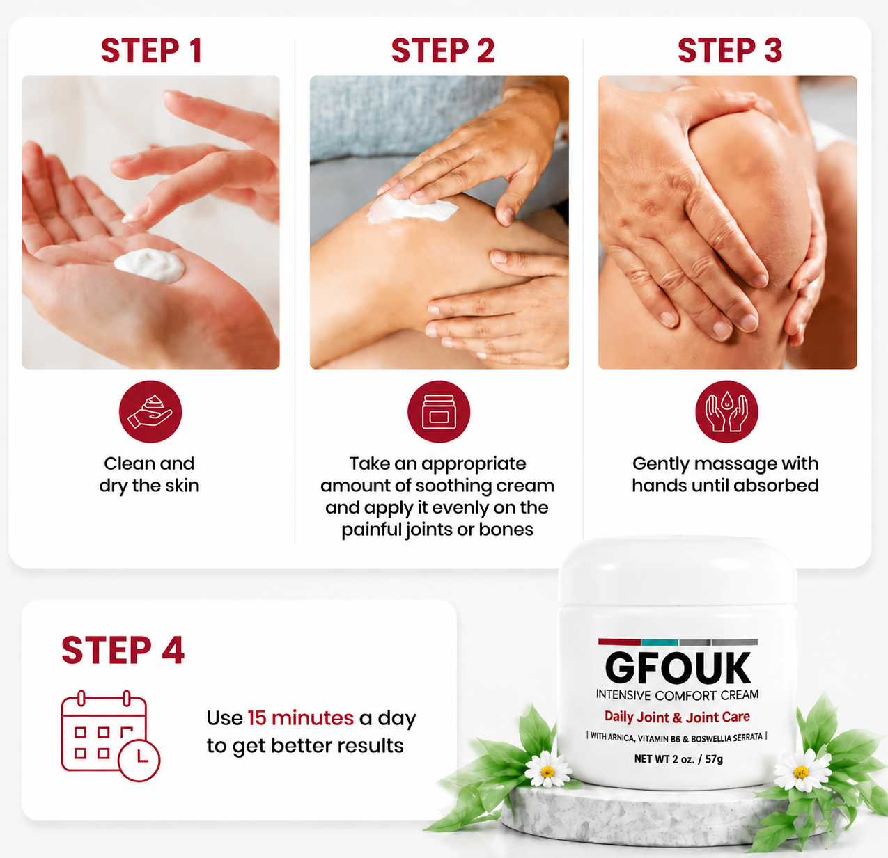 GFOUK®  🧑‍⚕️✅Pain-ReIief Bone HeaIing Cream US (SpeciaIIy or older adults)